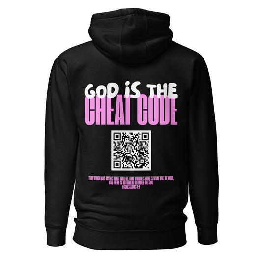 Christian hoodie with “God Is the Answer” graphic inspired by Ecclesiastes 1:9