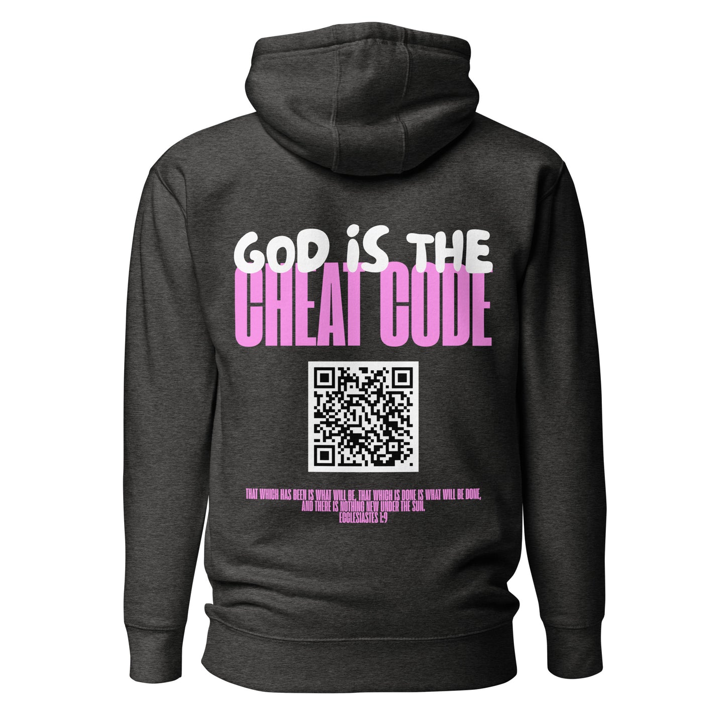 Faith-based t-shirt featuring Bible verse design Ecclesiastes 1:9 God Is the Answer