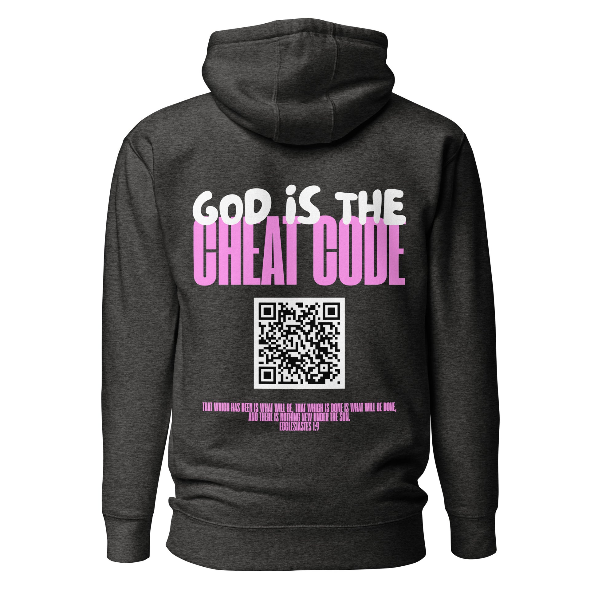 Faith-based t-shirt featuring Bible verse design Ecclesiastes 1:9 God Is the Answer