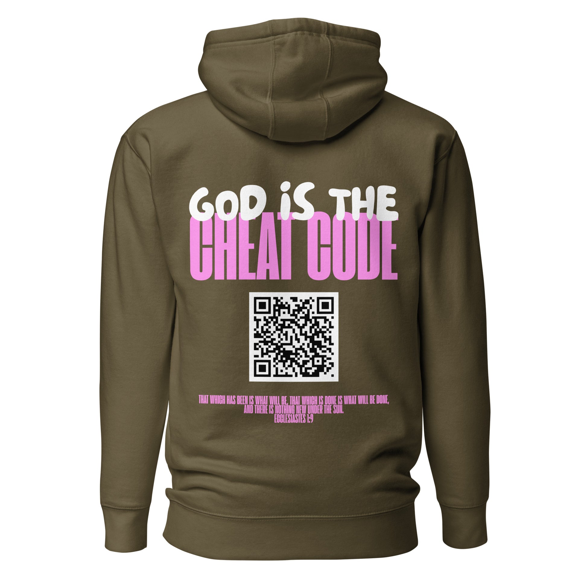 Unisex Christian streetwear apparel with inspirational scripture message
