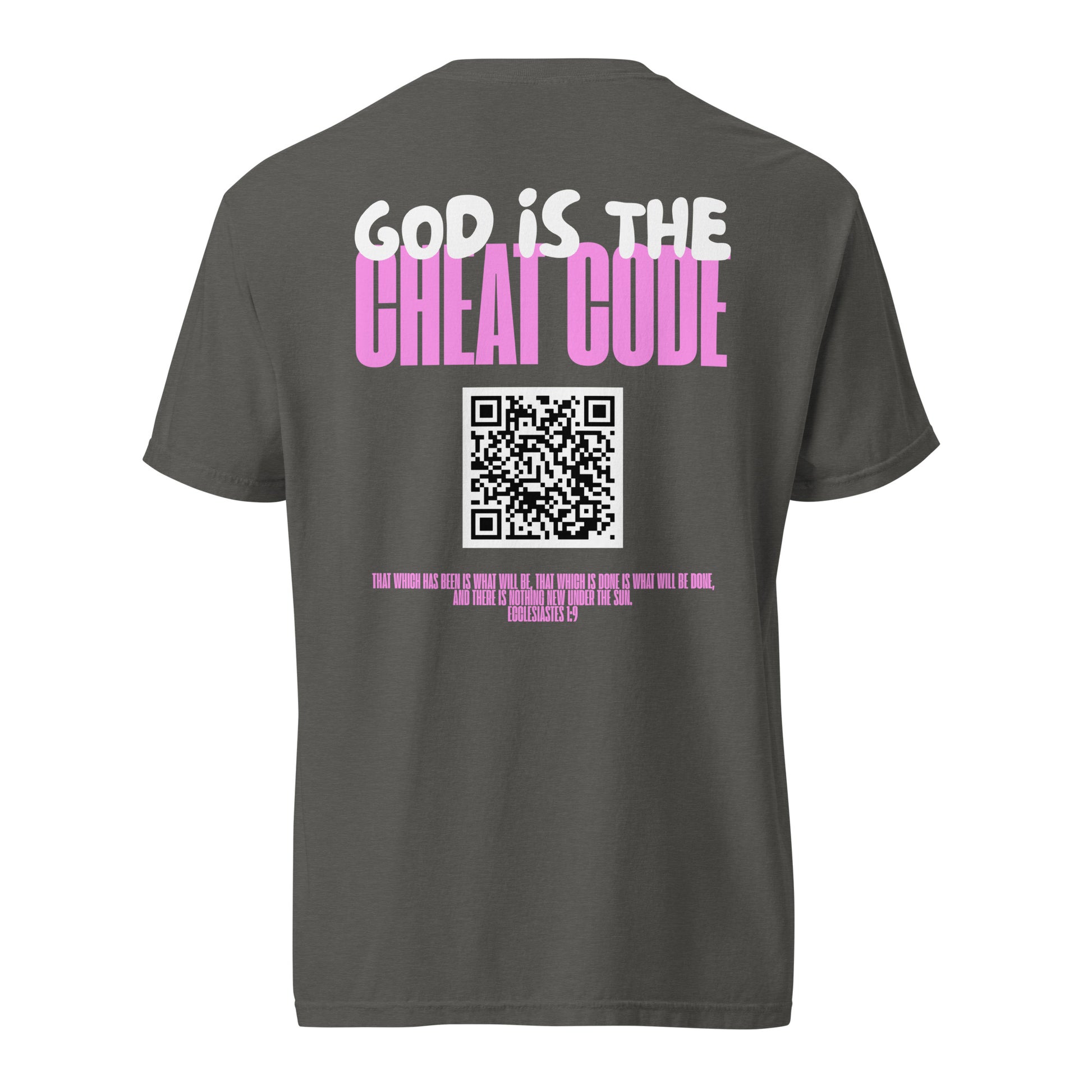 Unisex Christian streetwear apparel with inspirational scripture message