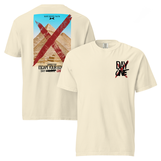 christian apparel, front and back